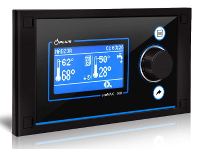 Контроллер ecoMAX 850P для котлов на пеллетах